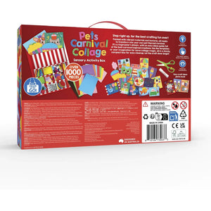My Creative Box - Yaratıcı Kolaj Kiti - Hayvanlar Karnavalı
