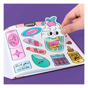 Omy - Butik boyama kitabı - Güzellik Salonu