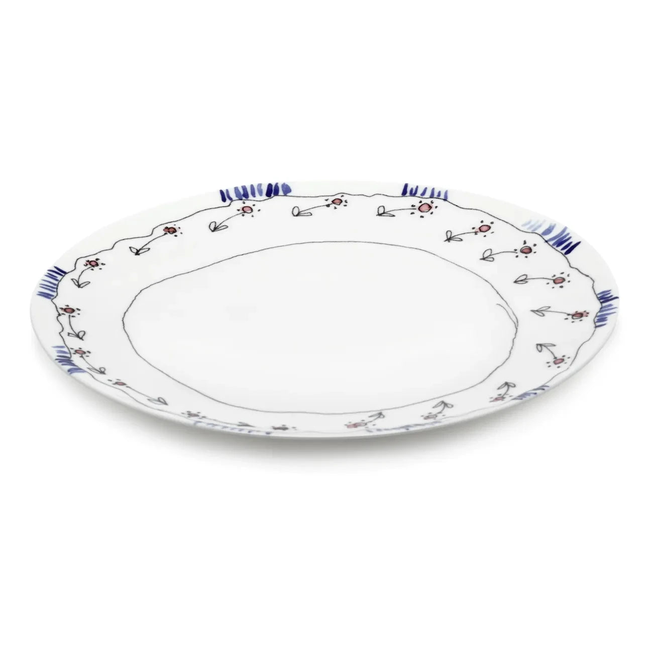 Serax - Anemone tabaklar, Marni için Serax - 2'li Set | Süt