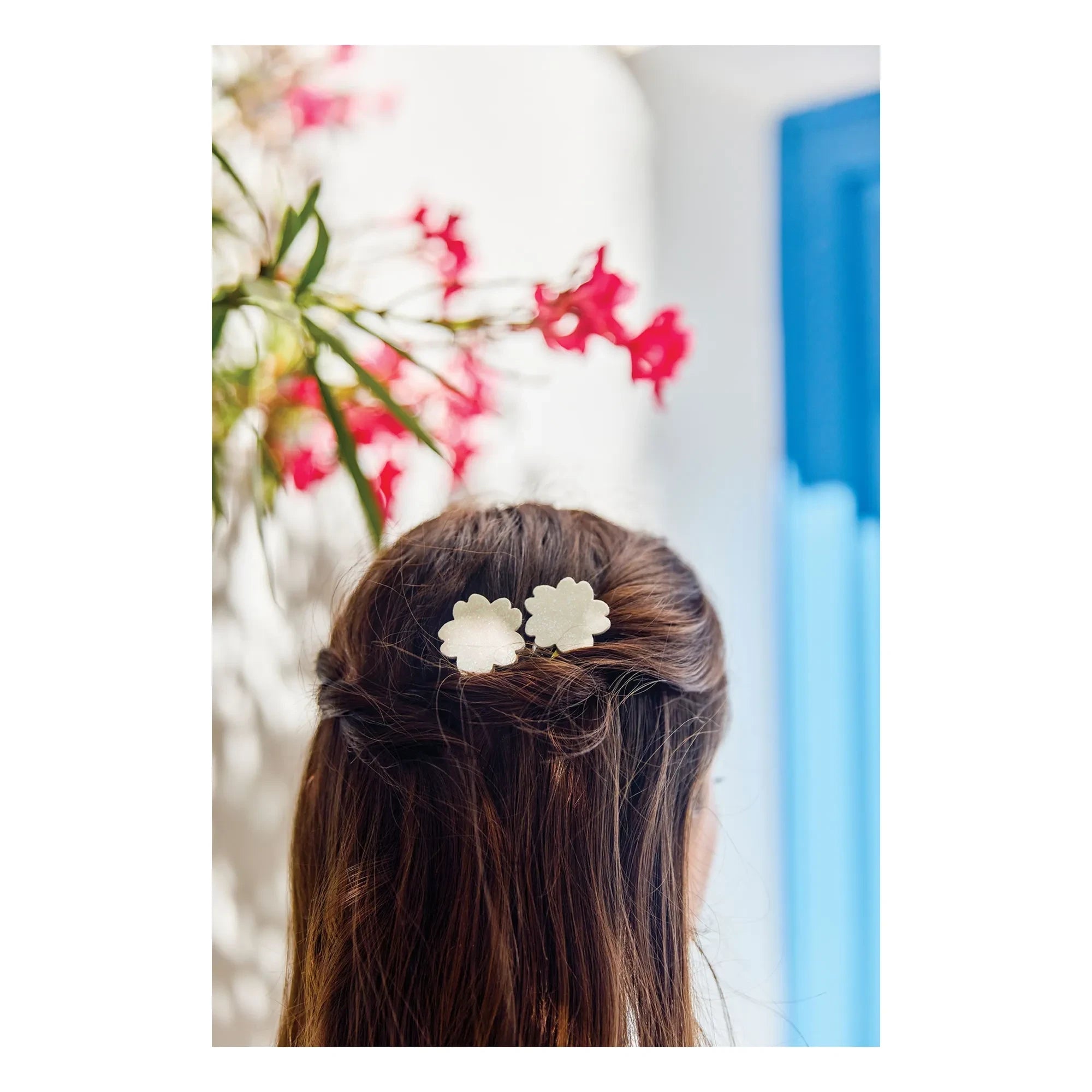Tartine et Chocolat - 2'li Hibiskus Simli Toka Seti | Ekru