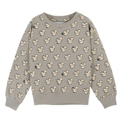 Emile et Ida - Sincaplar organik pamuk sweatshirt | Gri