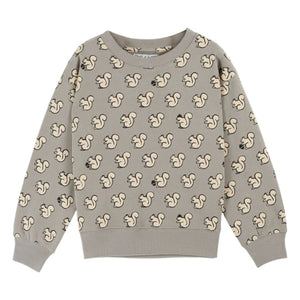 Emile et Ida - Sincaplar organik pamuk sweatshirt | Gri