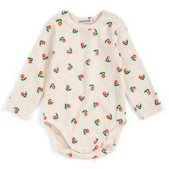 Bobo Choses - Organik Pamuklu Fitilli Body | Ecru