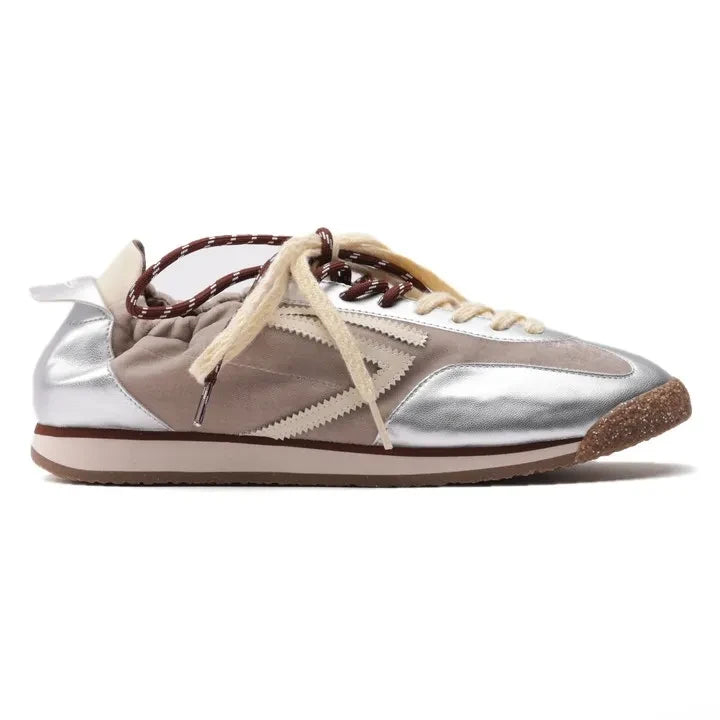 PURAAI - Panther Sneakers | Gümüş