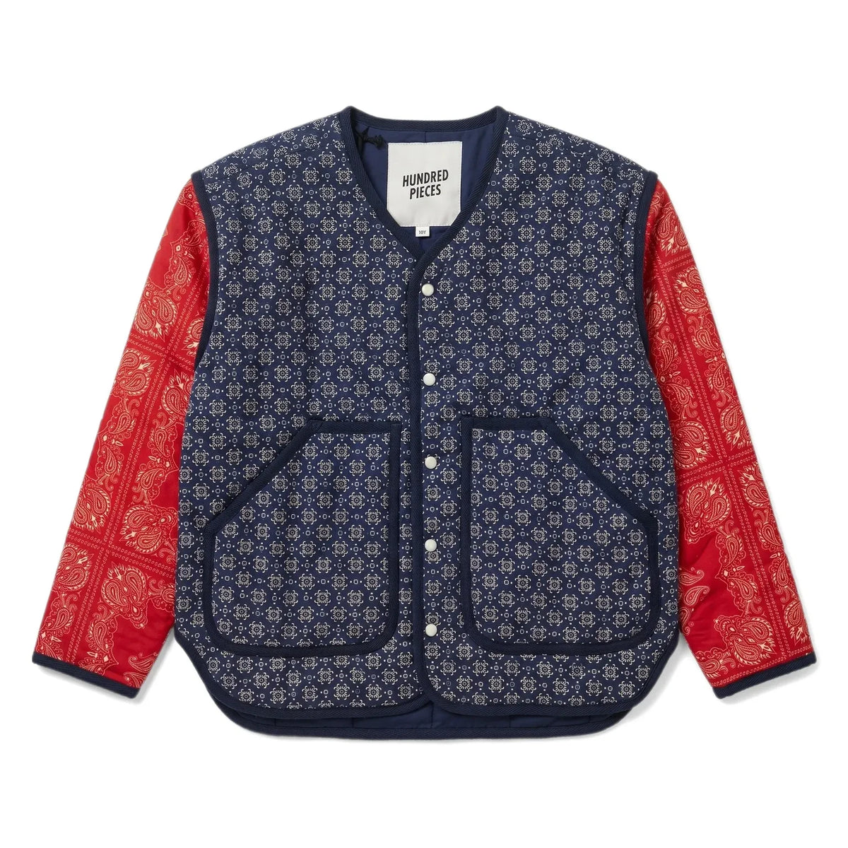 Hundred Pieces - Malya Bandana Ceket | Indigo Mavi
