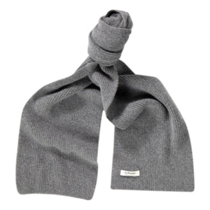 Le Bonnet Amsterdam - Yün ve Angora Atkı | Kömür grisi