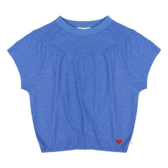 Jenest - Mimi Organik Pamuklu Tişört | Kobalt