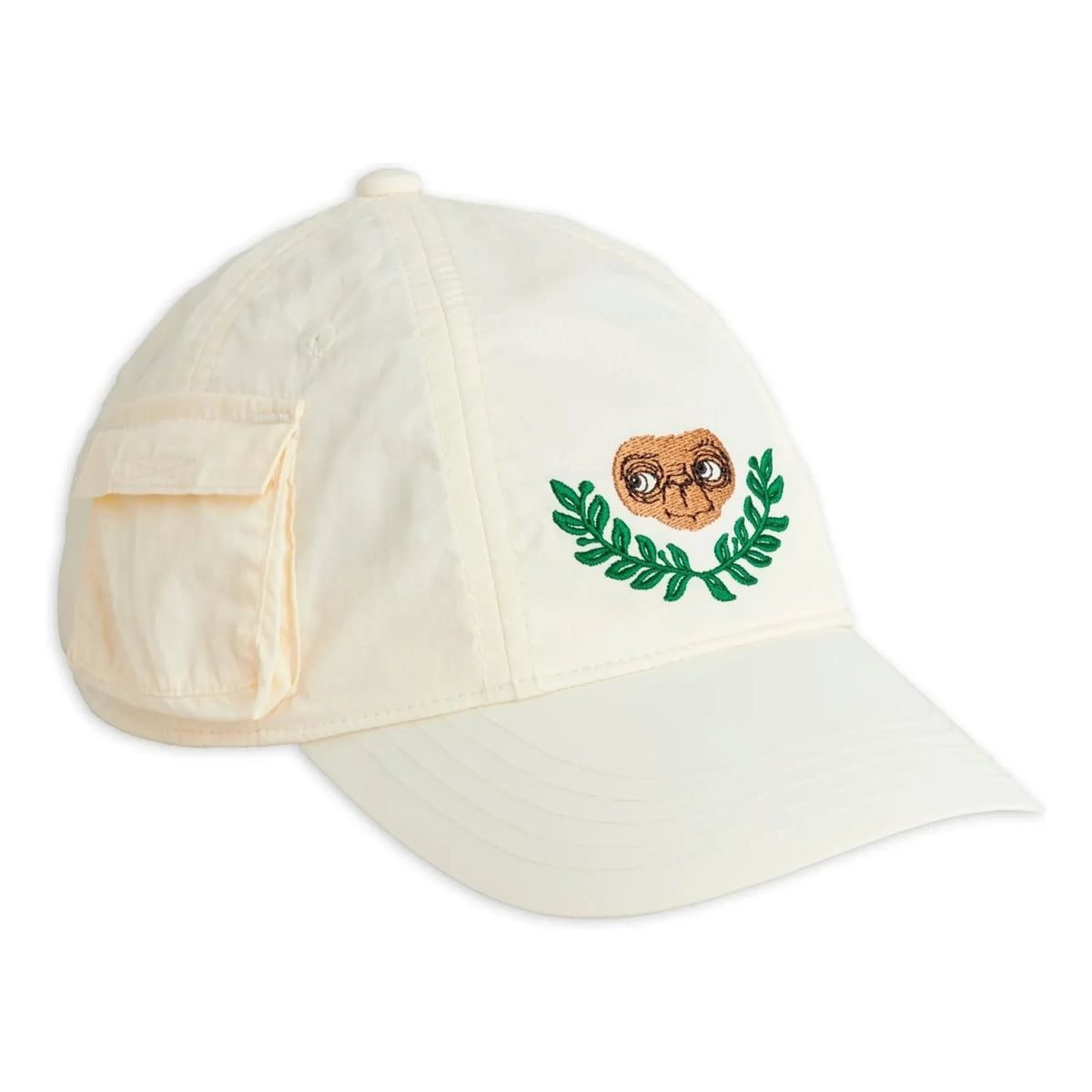 Mini Rodini - E.T. işlemeli şapka | Beyaz