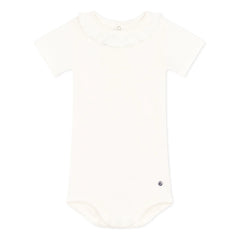 Petit Bateau - Body Maggie Volants | Ecru
