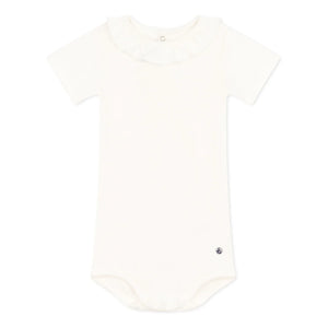 Petit Bateau - Body Maggie Volants | Ecru