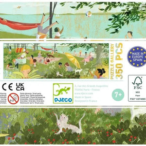 Djeco - "Bir Yaz Günü" Puzzle - 350 Parça