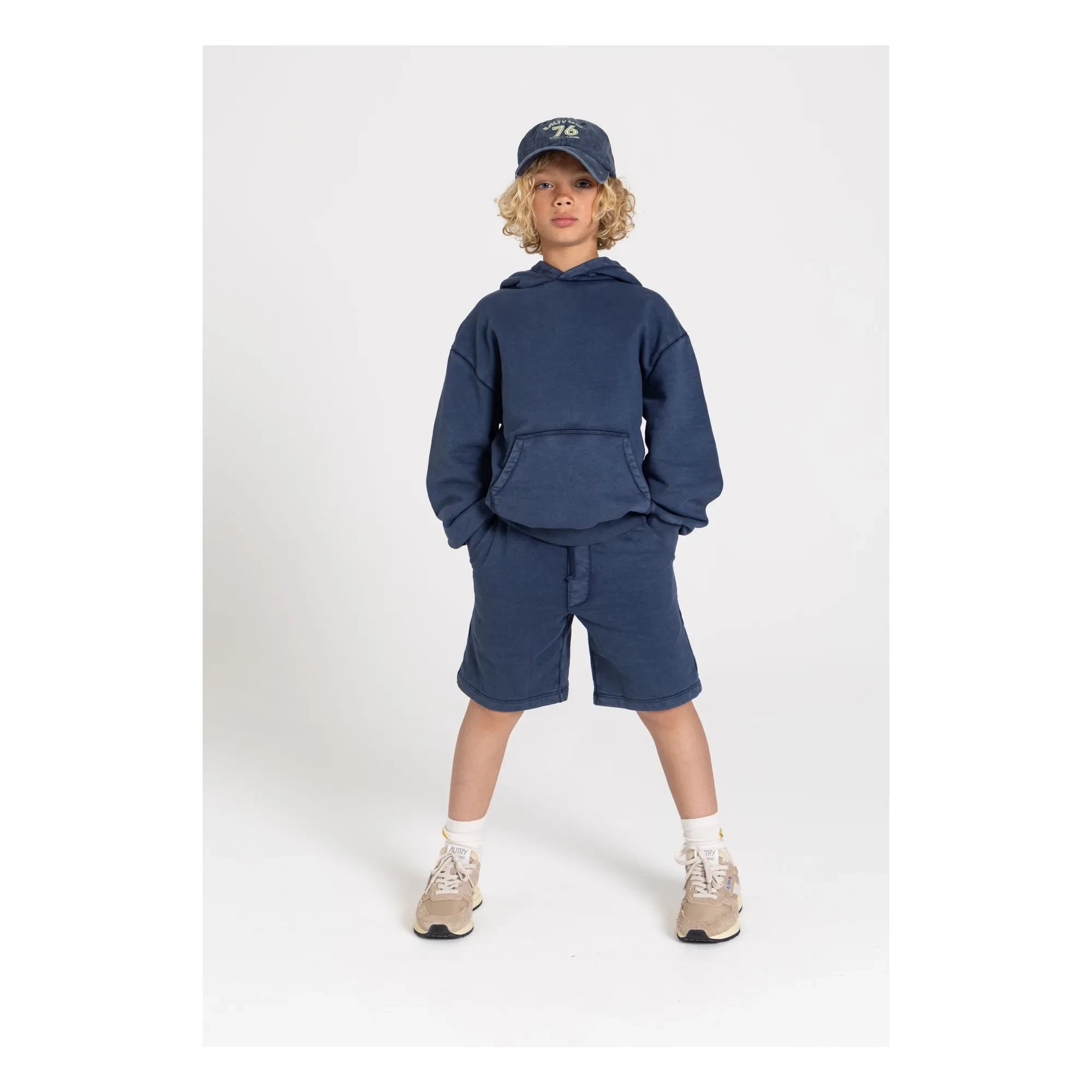 Smallable Kid - Noa organik pamuk sweatshirt | Lacivert