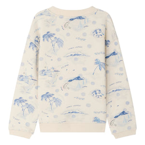 Bonpoint - Tonino Ile organik pamuk sweatshirt | Ekru