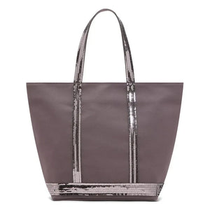 Vanessa Bruno - Fermuarlı Tote M | Kömür grisi