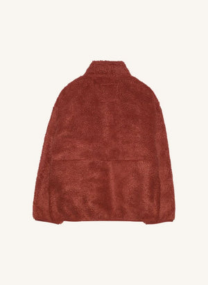 Smallable Kid - Sherpa Smooth Ceket | Tuğla kırmızısı