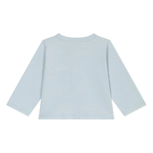 Petit Bateau - Organik pamuklu hırka | Turkuaz