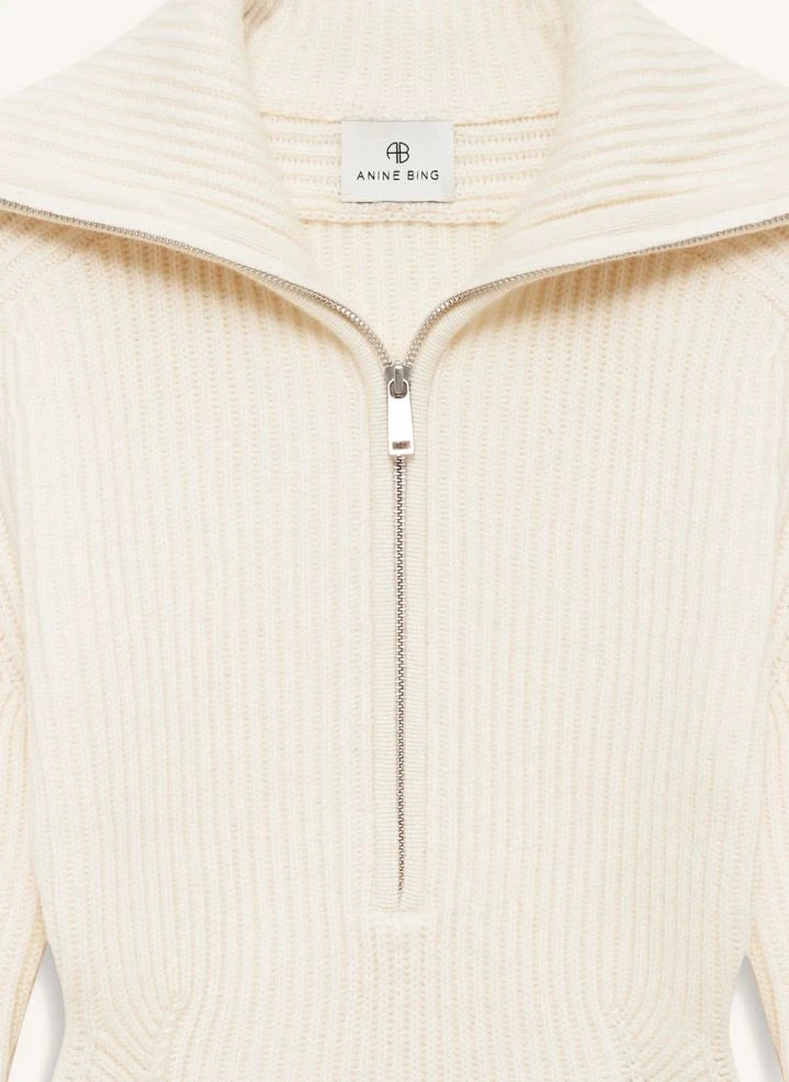 أنين بينغ - سترة يوني يونية من الصوف والكشمير | إكروم