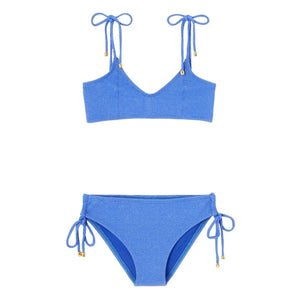 Lison Paris - Bahamas Metalik 2 Parça Mayo | Kobalt