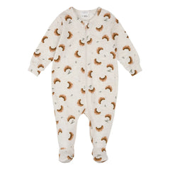 Petit Lem - Modal ve Organik Pamuklu Patikli Pijama | Bej