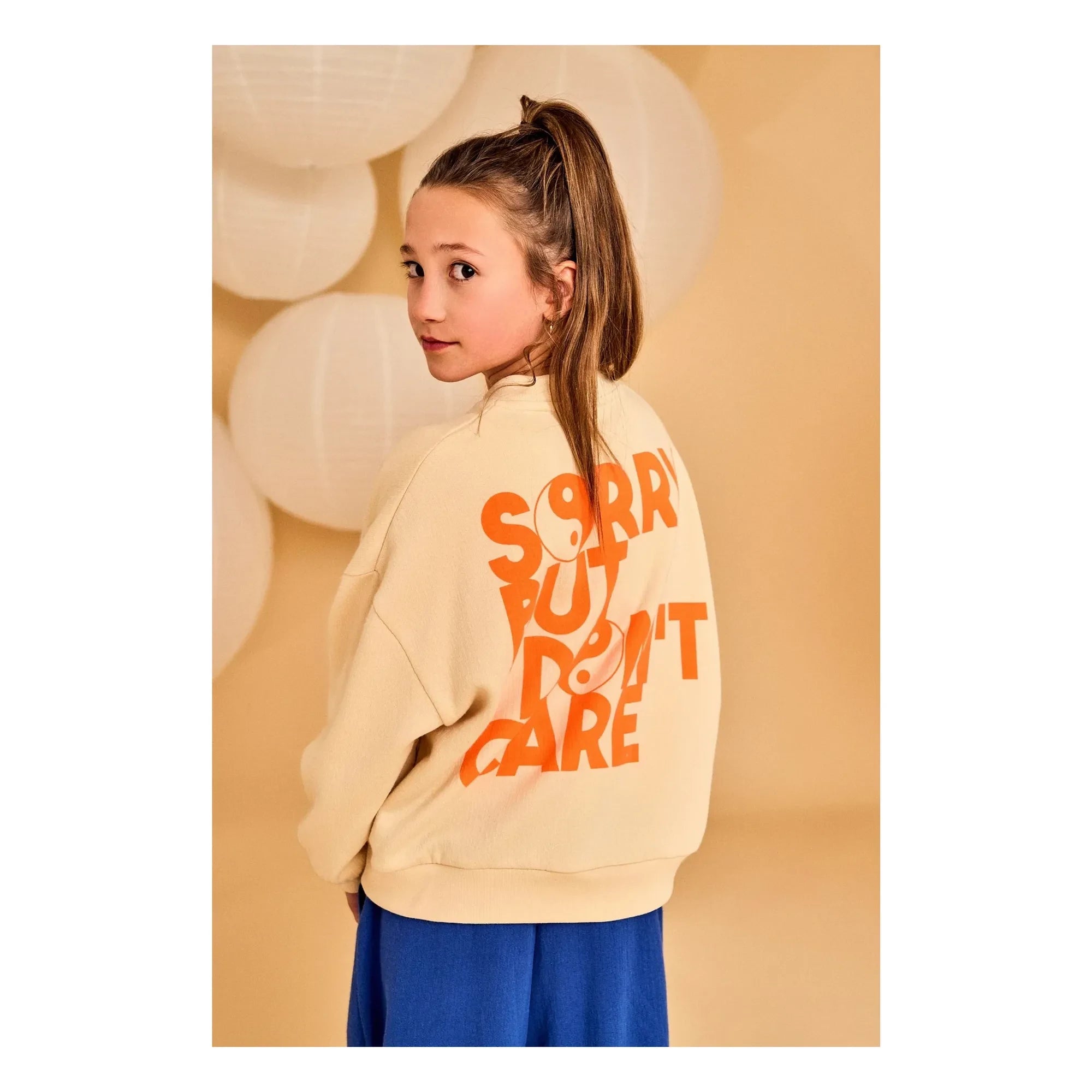 AO76 - Sweat Violeta Sorry | Bej
