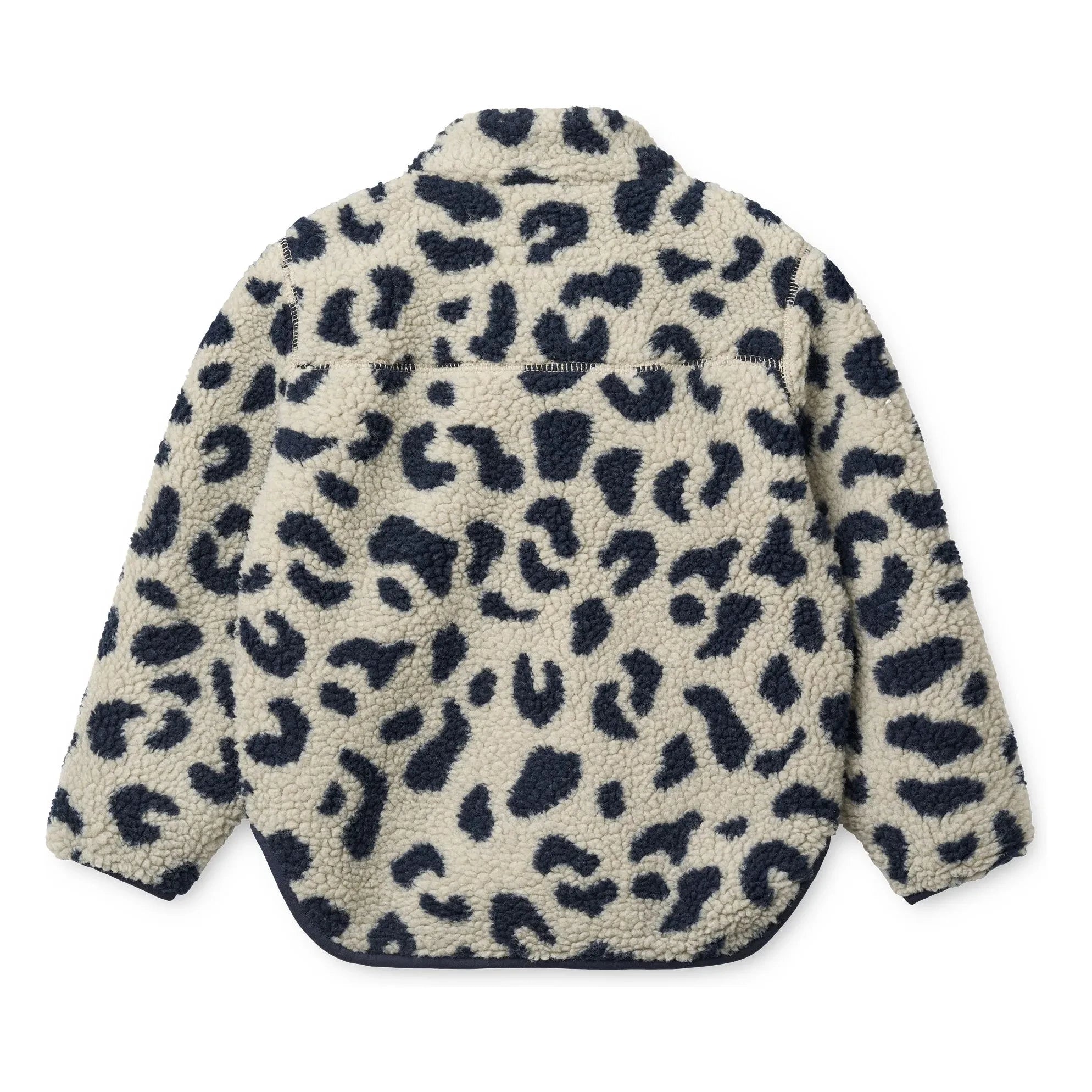 Liewood - Geri Dönüştürülmüş Elyaf Noam Leopar Sherpa Ceket | Bej