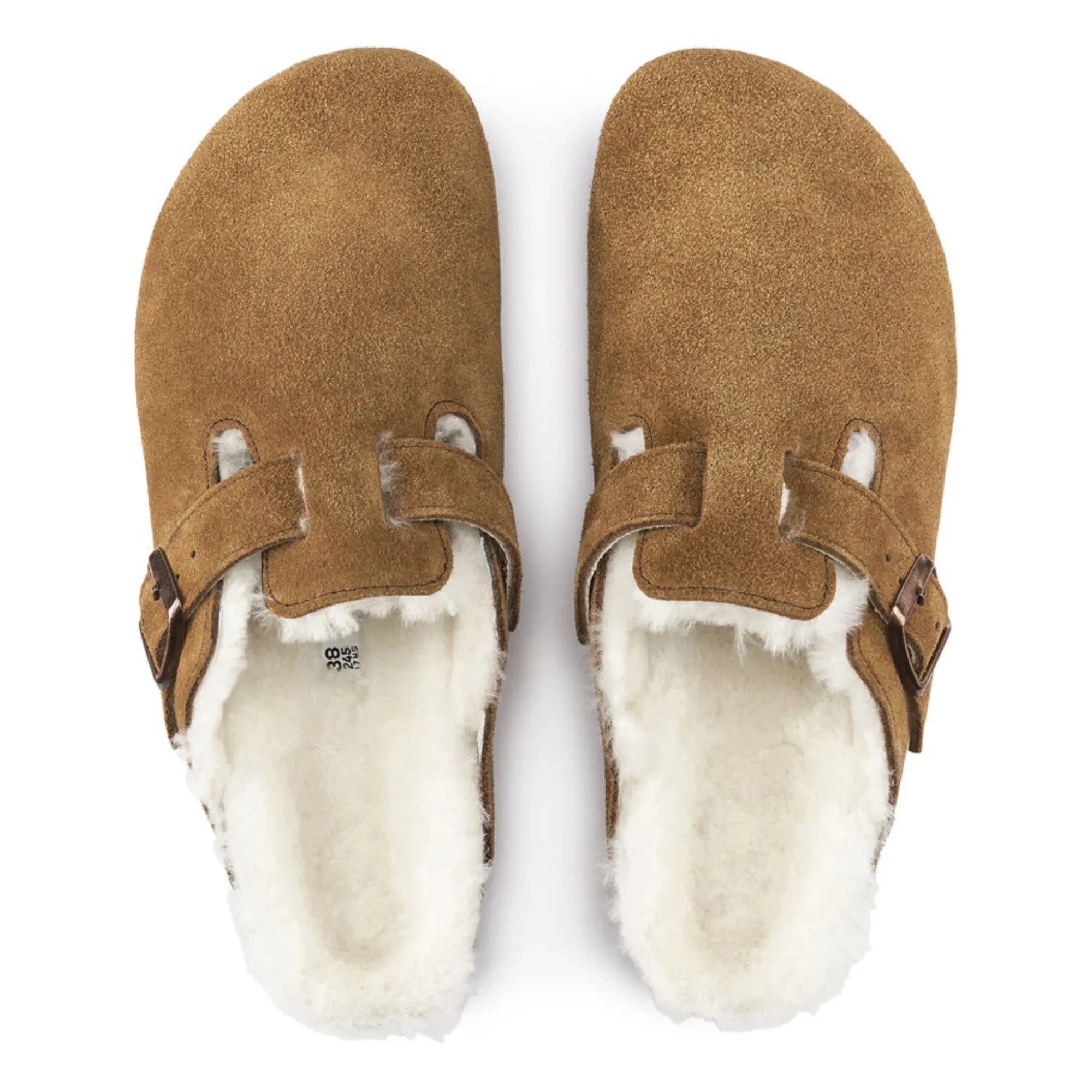 BIRKENSTOCK - Boston Shearling Terlikler - Yetişkin Koleksiyonu | Karamel