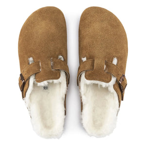 BIRKENSTOCK - Boston Shearling Terlikler - Yetişkin Koleksiyonu | Karamel