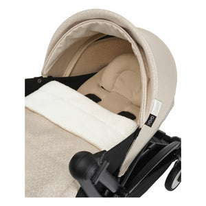 Stokke® - YOYO³ Bonpoint 0+ yenidoğan bebek arabası Siyah çerçeve | Bej