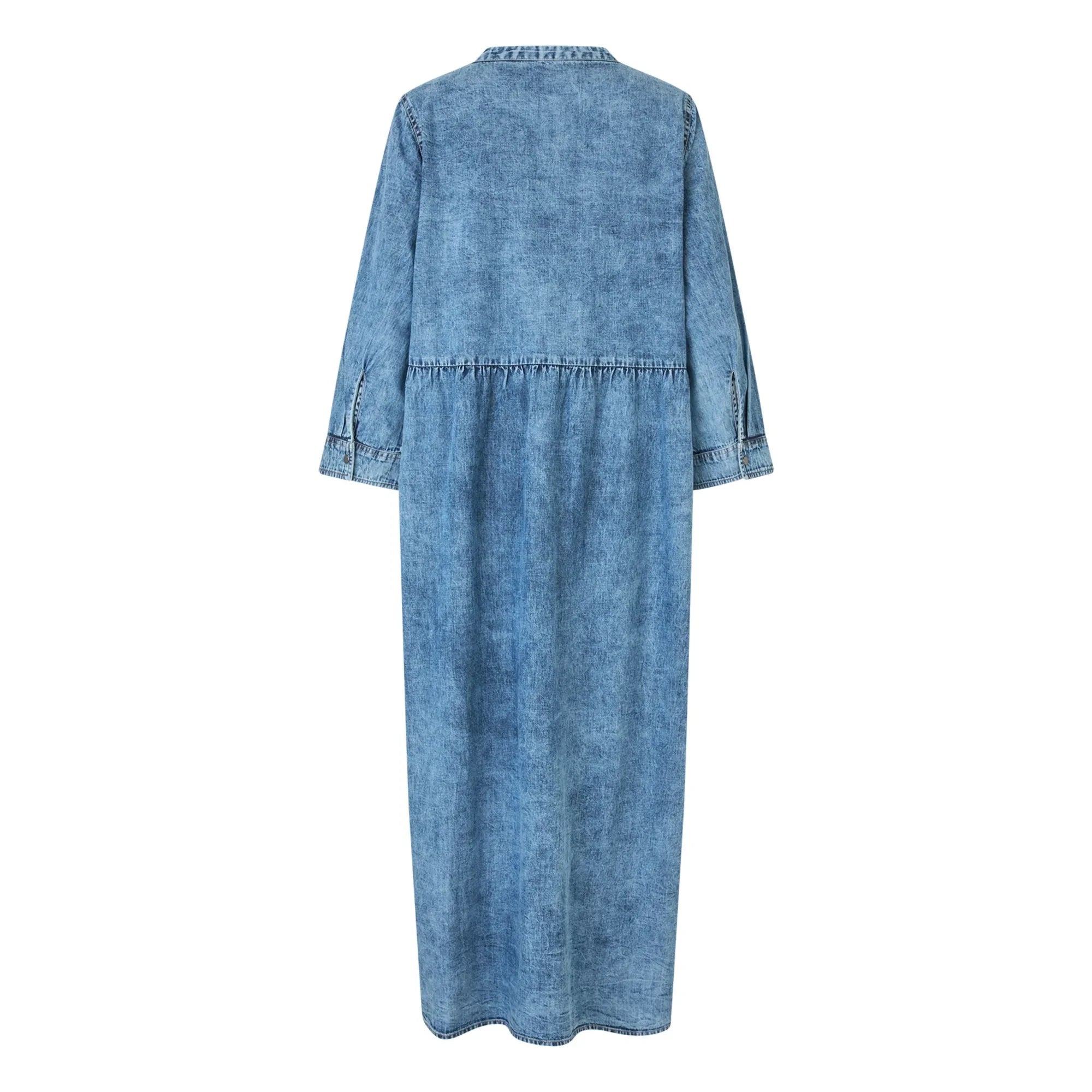 Lollys Laundry - Aliya Denim Elbise | Mavi