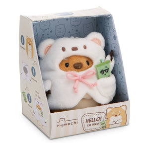 Nici - Hiro kutup ayısı kostümlü peluş köpek | Beyaz
