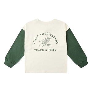 Rylee + Cru - Henley Chase Your Dreams Tişört | Ekru