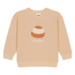Studio Bohème - Bart Chou organik pamuk sweatshirt | Bej