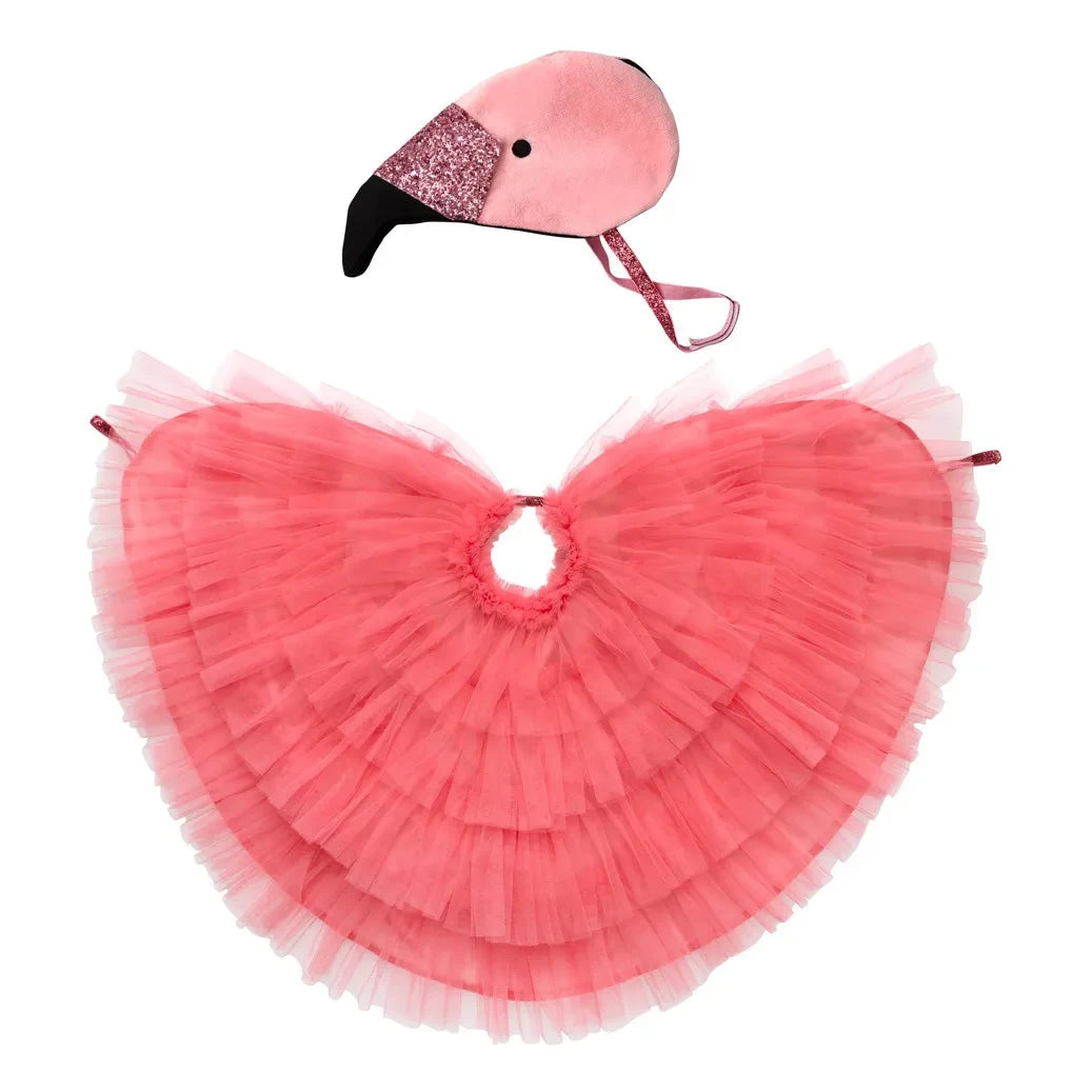 Meri Meri - Pembe Flamingo Kostümü