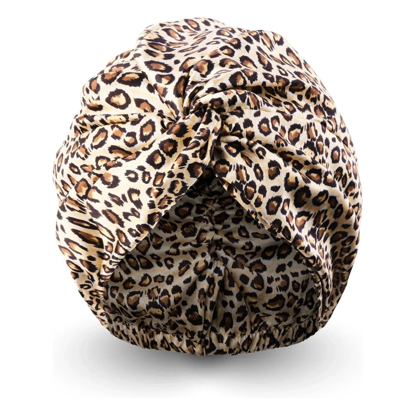Emily's Pillow - Leopar desenli dut ipeği türban