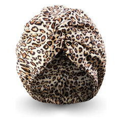 Emily's Pillow - Leopar desenli dut ipeği türban