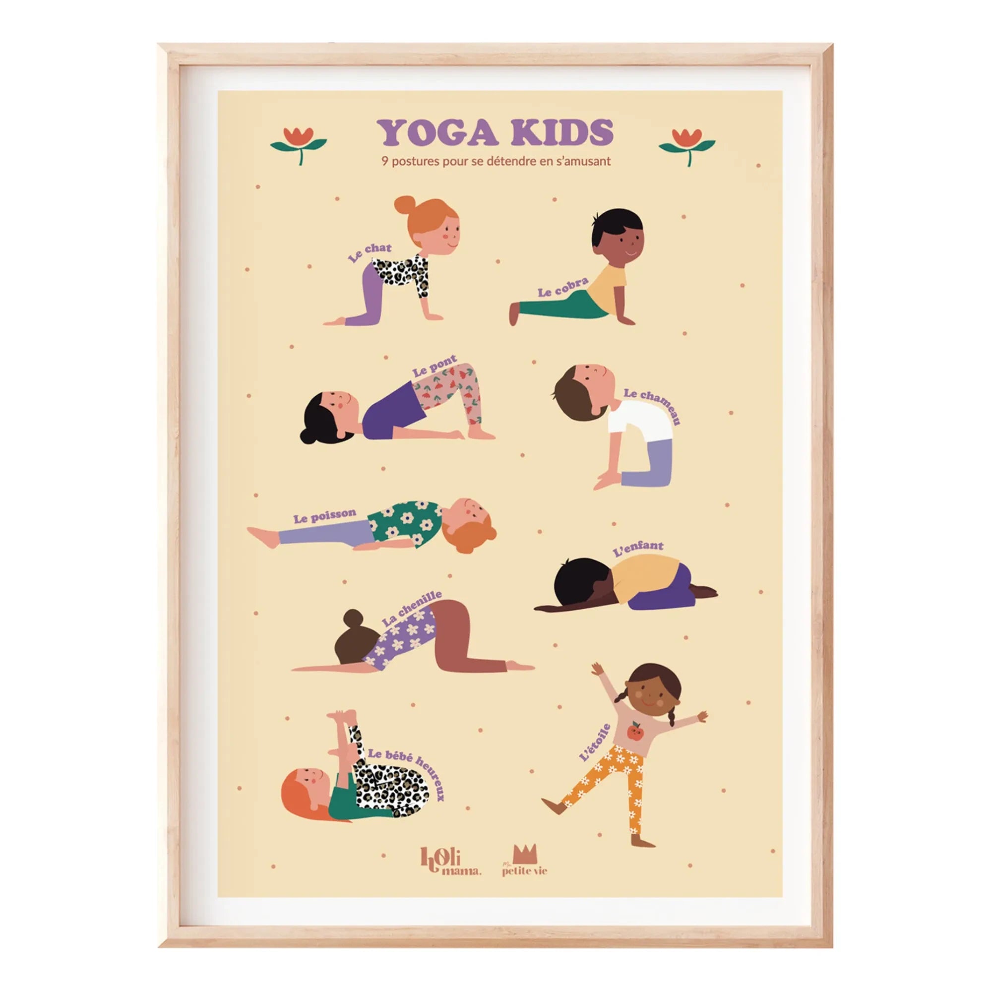Ma petite vie - Yoga Eğitim Afişi