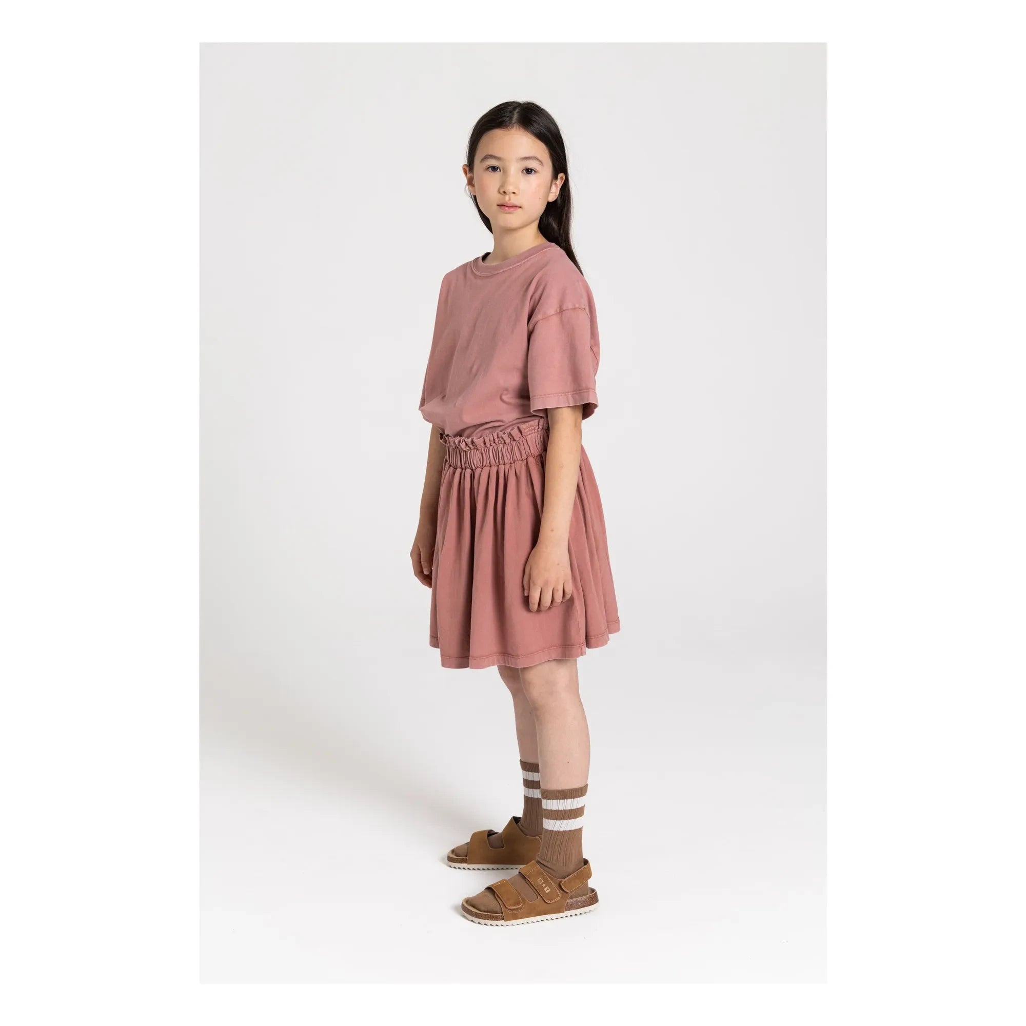 Smallable Kid - Flow Etek Jersey Organik Pamuk | Plum