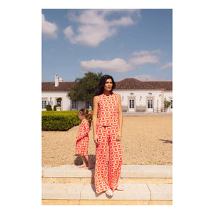 Paloma Collection - Andrea Pink Mama Pantolon - Kadın Giyim | Pembe