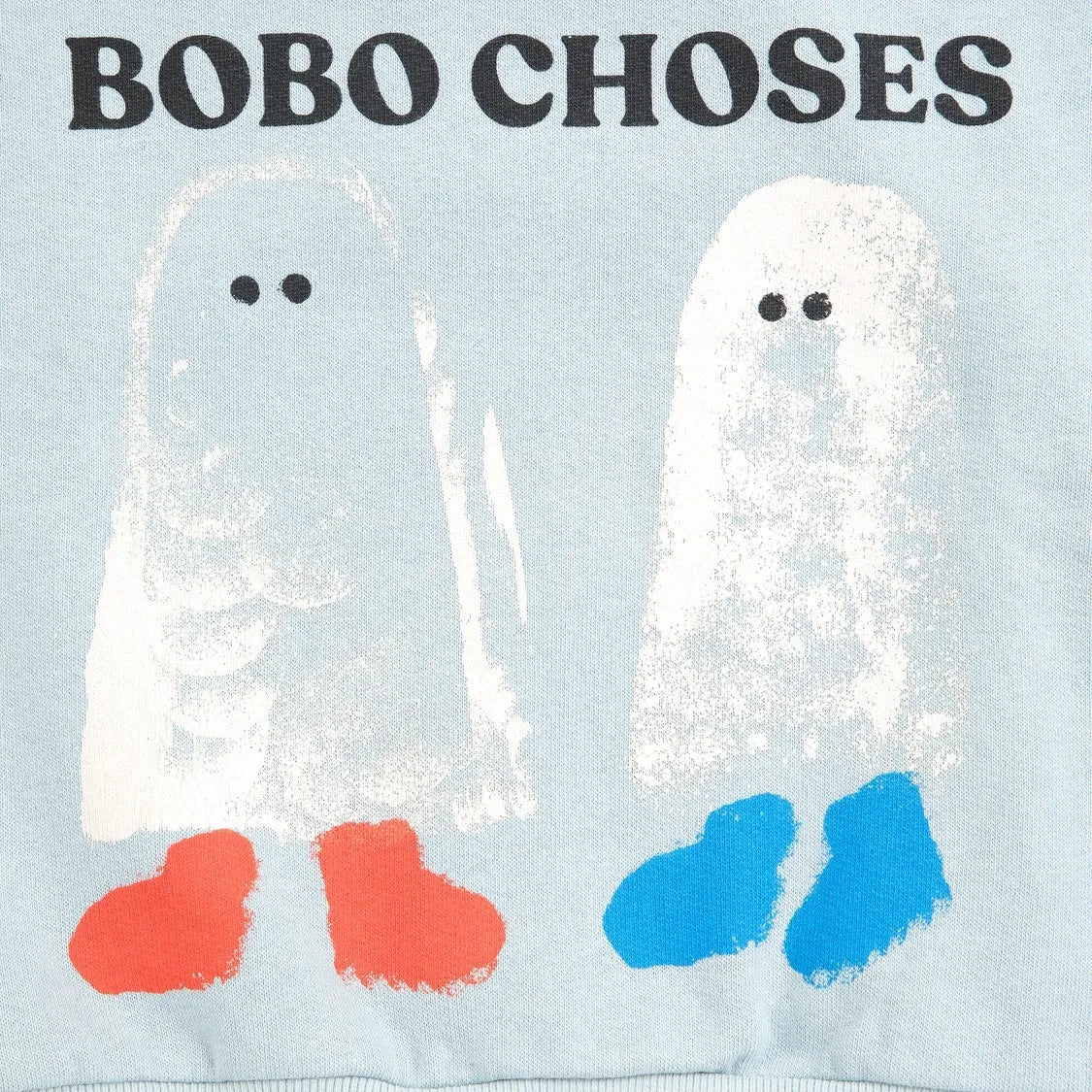 Bobo Choses - Sweat Ghosts Bobo Choses Organik Pamuk Bebek | Açık mavi