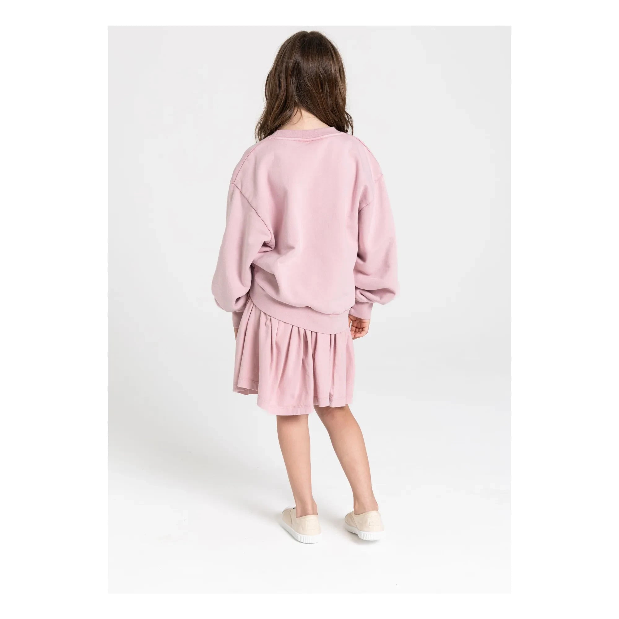 Smallable Kid - Maia organik pamuklu sweatshirt | Toz Pembe