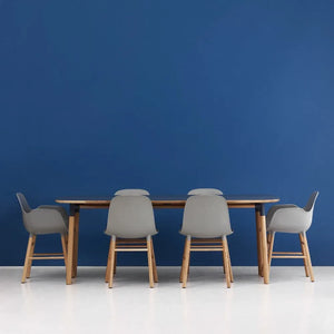 Normann Copenhagen - Form Dikdörtgen Masa 95x200 cm | Siyah