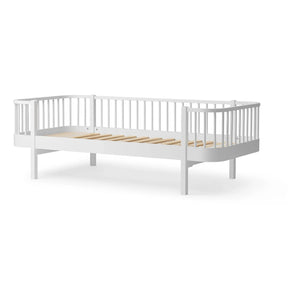 Oliver Furniture - Orijinal Ahşap Junior Karyola Dönüşüm Kiti - 138 cm yüksekliğinde çatı katı yatağa | Beyaz
