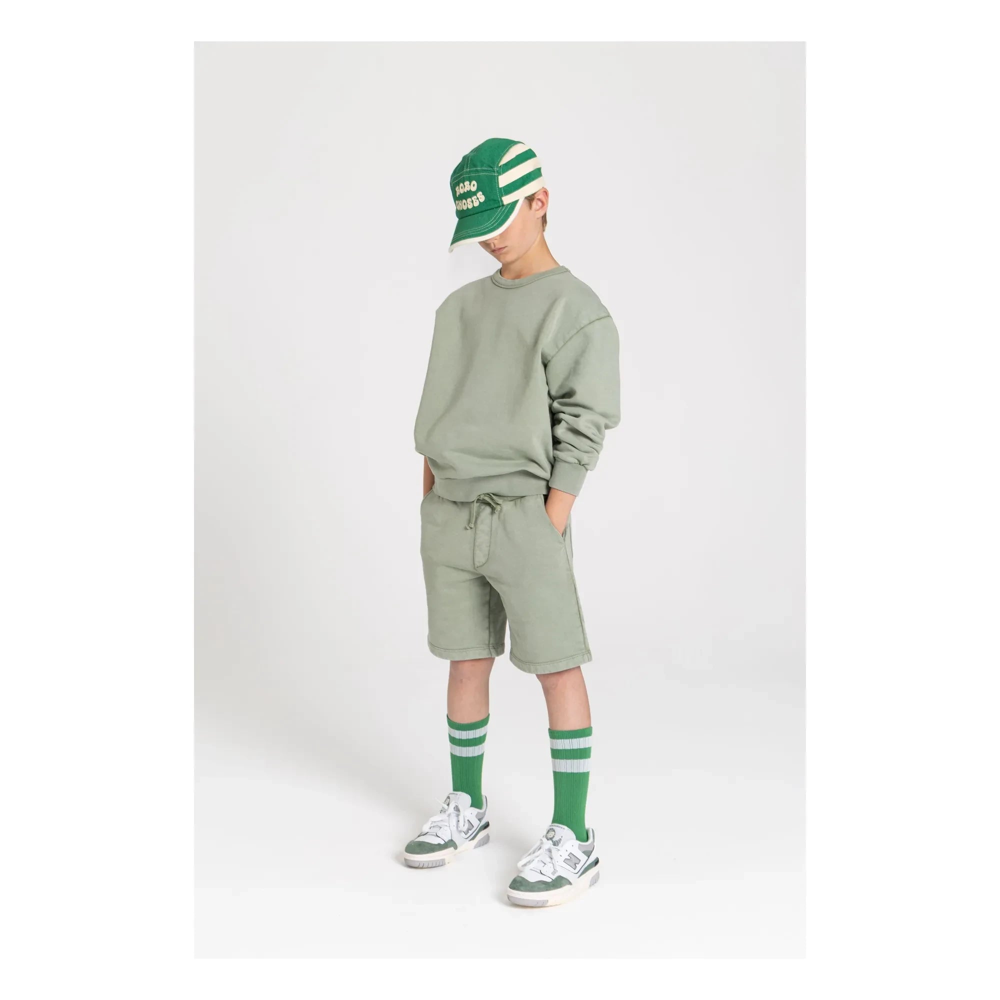 Smallable Kid - Arlo sweatshirt | Açık haki