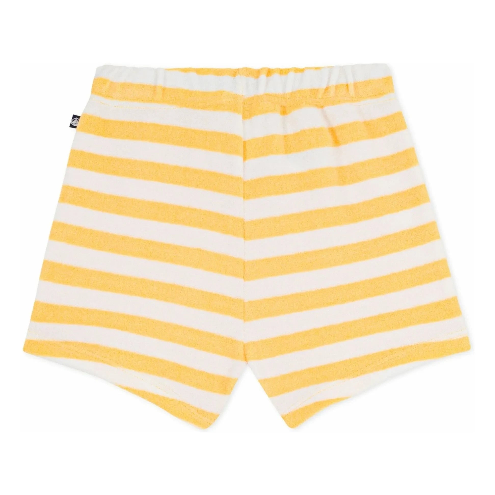 Petit Bateau - Çizgili Terry Şort | Sarı