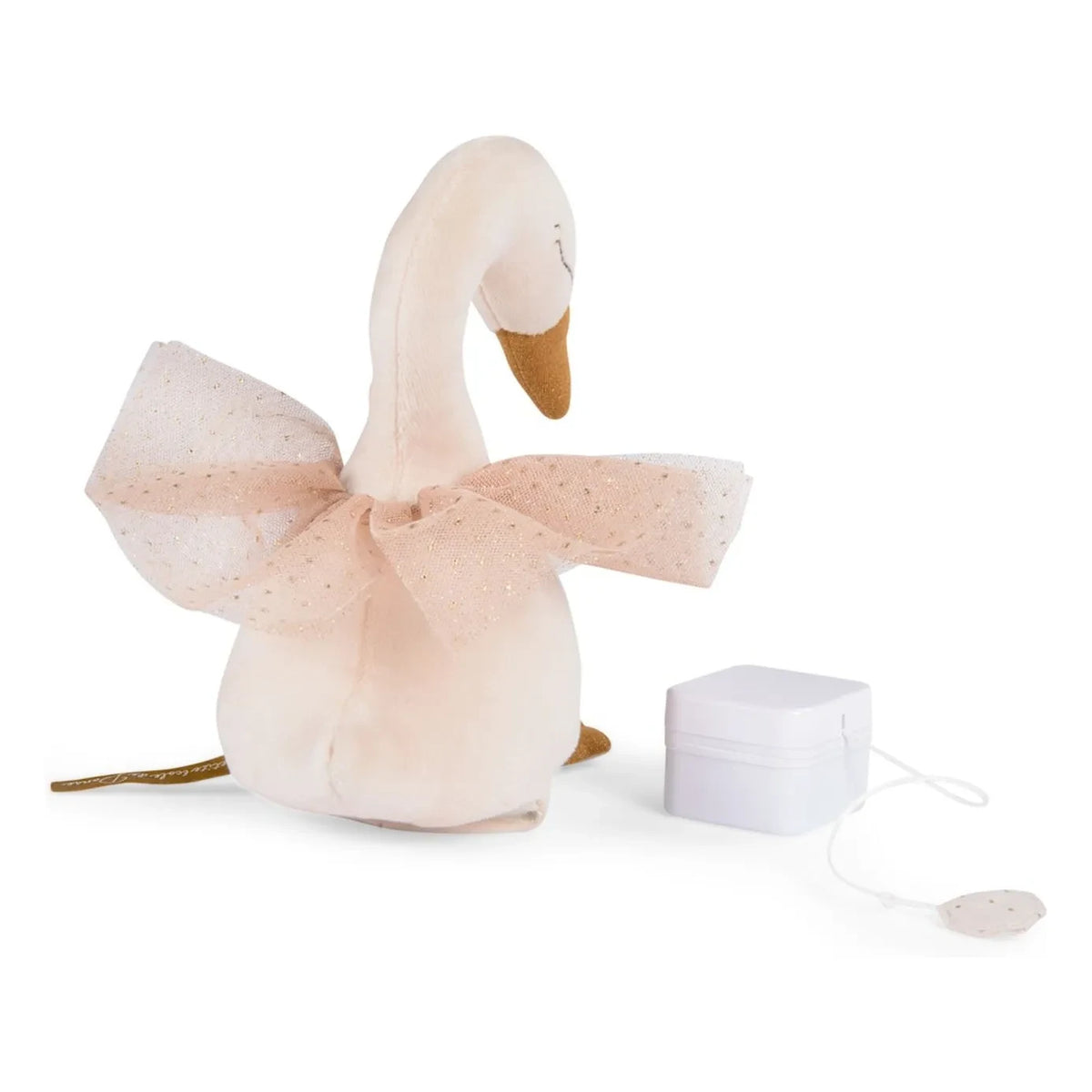 Moulin Roty - Müzikli peluş Kuğu - Dans eden küçük okul kızı