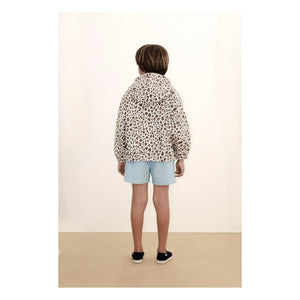 Tinycottons - Leopar Ceket | Beyaz
