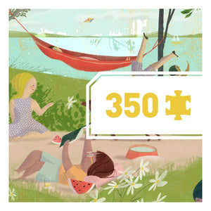 Djeco - "Bir Yaz Günü" Puzzle - 350 Parça