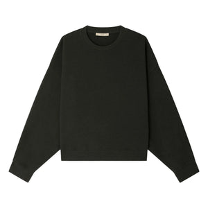 Sessùn - Yuki Metalik Sweatshirt | Koyu yeşil