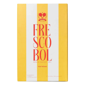 PrintWorks - Frescobol plaj raketleri - 2’li Set | Sarı
