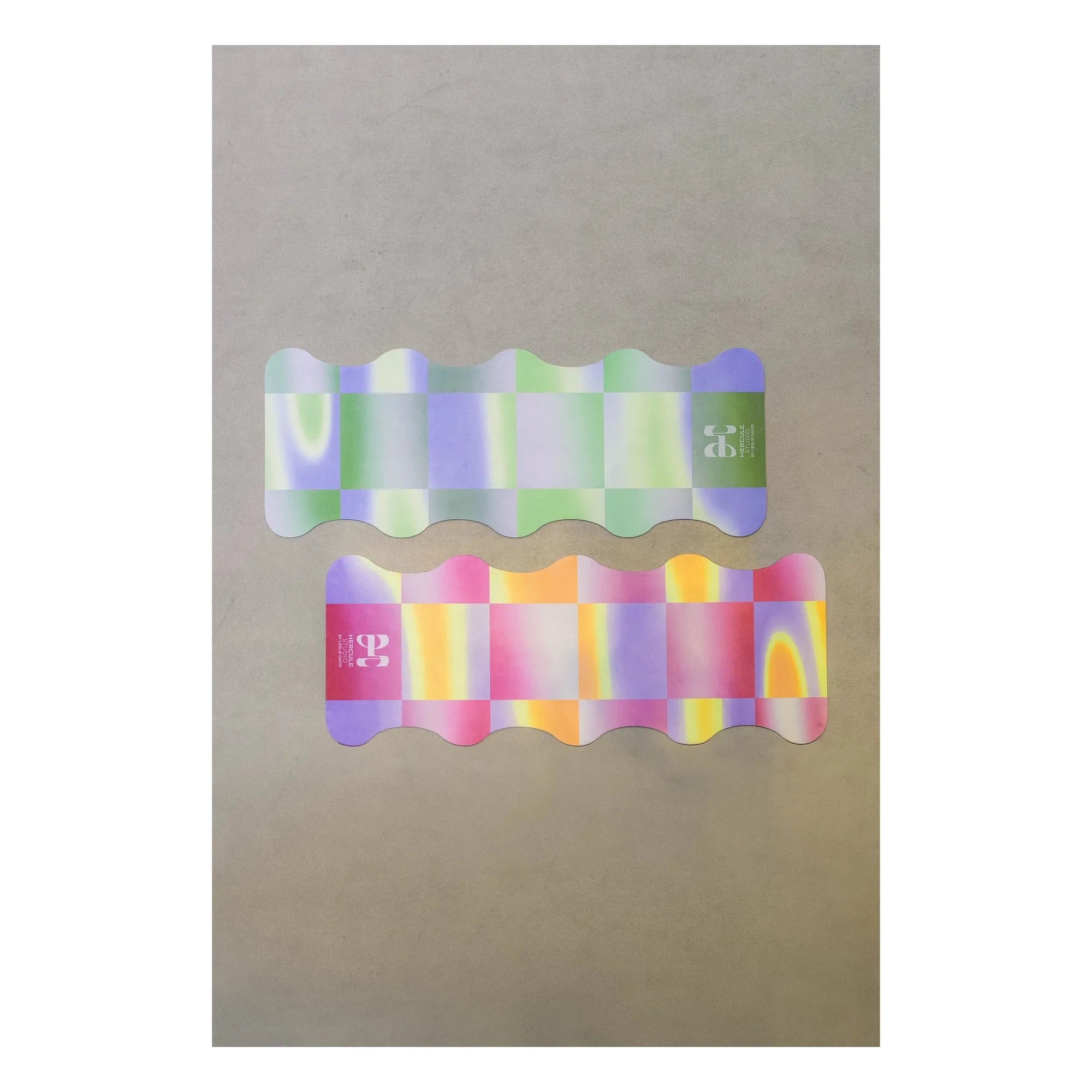 Hercule Studio - Mar Breath-In Yoga Mat, Leslie David - Sınırlı Üretim | Pembe